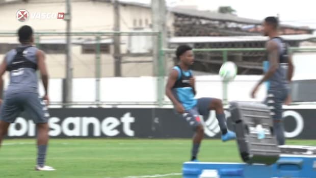 Vasco's training session in Fortaleza